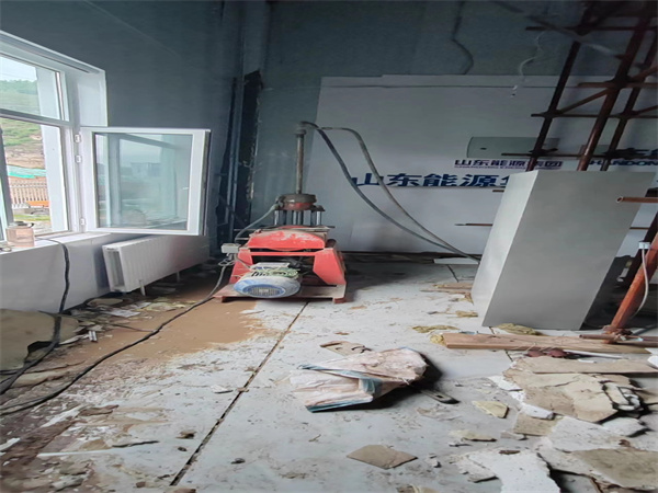 夏县地基基础下沉墙体裂缝加固注浆顶升施工